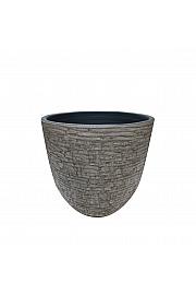 Keramička posuda Cotto Bella siva 14 cm