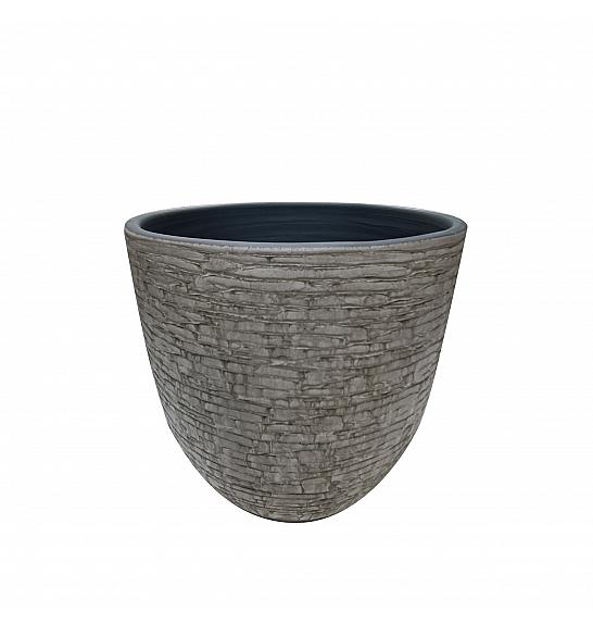 Keramička posuda Cotto Bella siva 14 cm