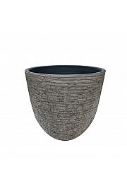 Keramička posuda Cotto Bella siva 22 cm