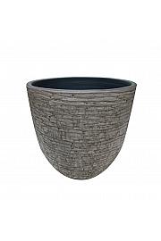 Keramička posuda Cotto Bella siva 26 cm