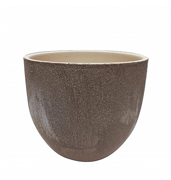 Keramička posuda Sitala smeđa 16 cm