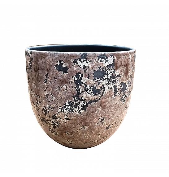 Keramička posuda Cotto Cally siva 16 cm