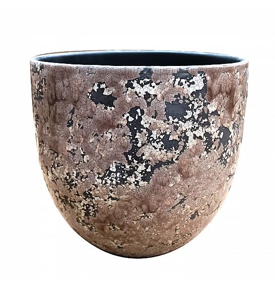 Keramička posuda Cotto Cally siva 24 cm