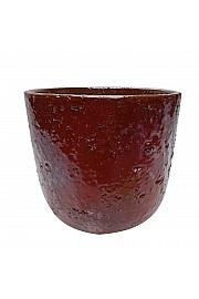 Keramička posuda Coral bordo glazirana 26 cm