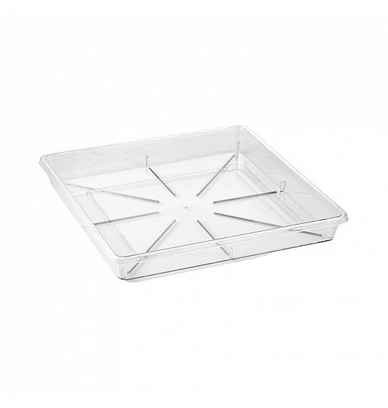 PLATO QUADRO baza Ø27 H4 ; PROZIRNO ; Prozirno