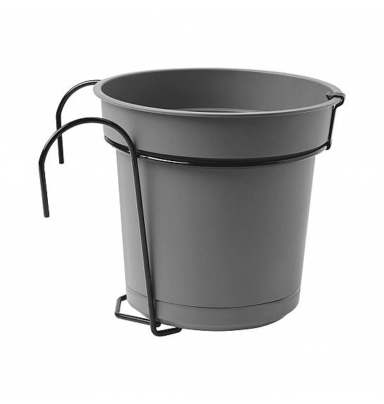 KOMPLET ZA LONCIJE BALCONE HYDRAL Ø27 V22.5 ; MAGLOVITO SIVA ; Elementi