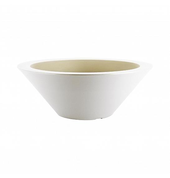 SCHIO CIOTOLA korito Ø99,5 H37 ; BIANCA ; Šik