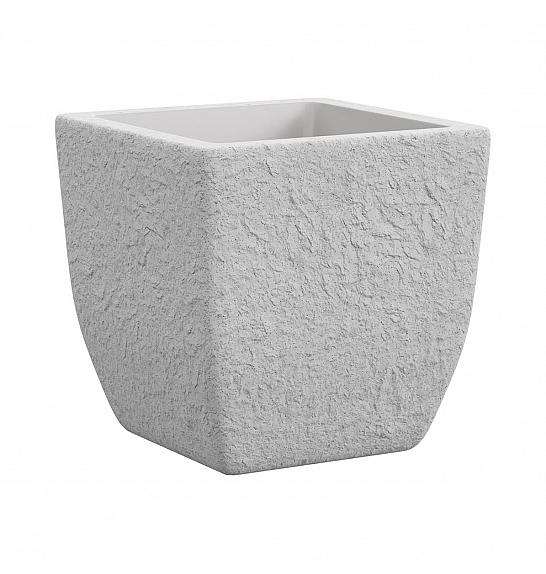 Lonac LITHOS Ø41 H40,5; BIANCO PIETRA ; Podebljano