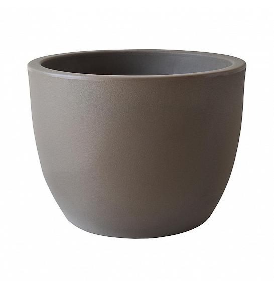 Lonac ARES Ø30 H23 ; CAPPUCCINO ; Smjelo