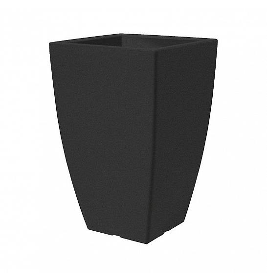 Lonac QUADRO VENETO Ø40 V65 ; ANTRACIT ; Podebljano