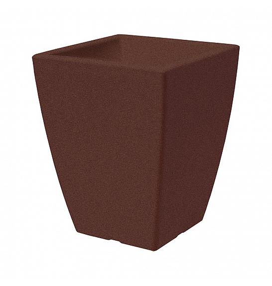 Lonac QUADRO VENETO Ø33 V41; BRONZA; Podebljano