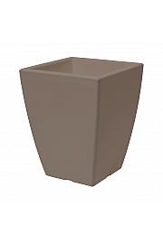 Lonac QUADRO VENETO Ø33 H41 ; CAPPUCCINO ; Smjelo