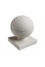 Završna kapa TRAMA KNOBS SNOW - Ø5 H7 ; S VREĆICOM