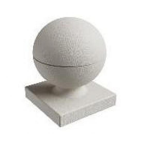 Završna kapa TRAMA KNOBS SNOW - Ø5 H7 ; S VREĆICOM