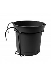 KOMPLET ZA LONCIJE BALCONE HYDRAL Ø27 H22.5 ; ANTRACIT ; Elements